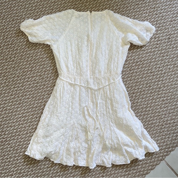 Madewell Eyelet Tassel-Tie Mini Dress - Picture 9 of 15